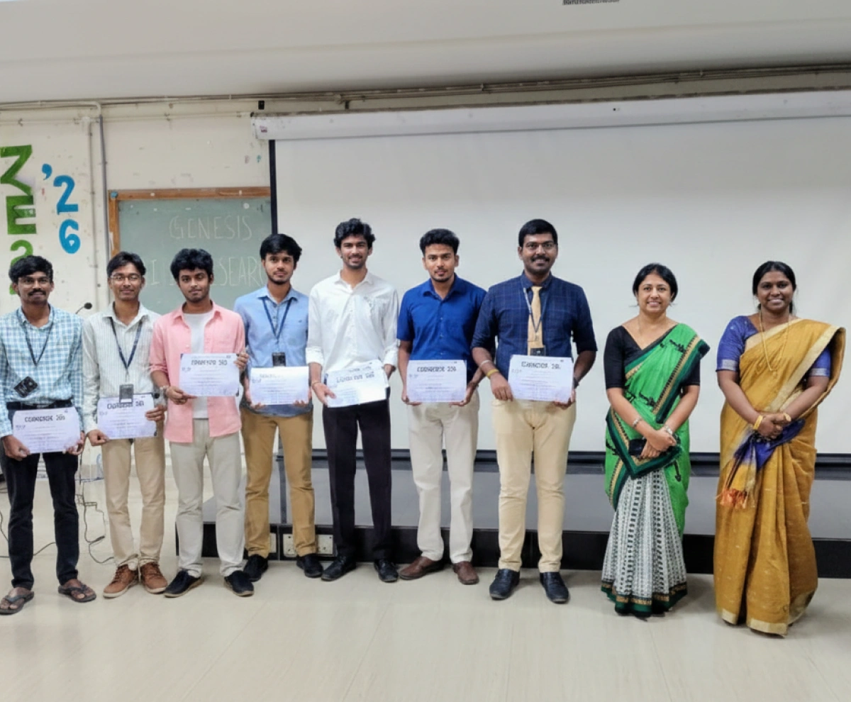 GENESIS 2026 Hackathon - III MBBS Achievement