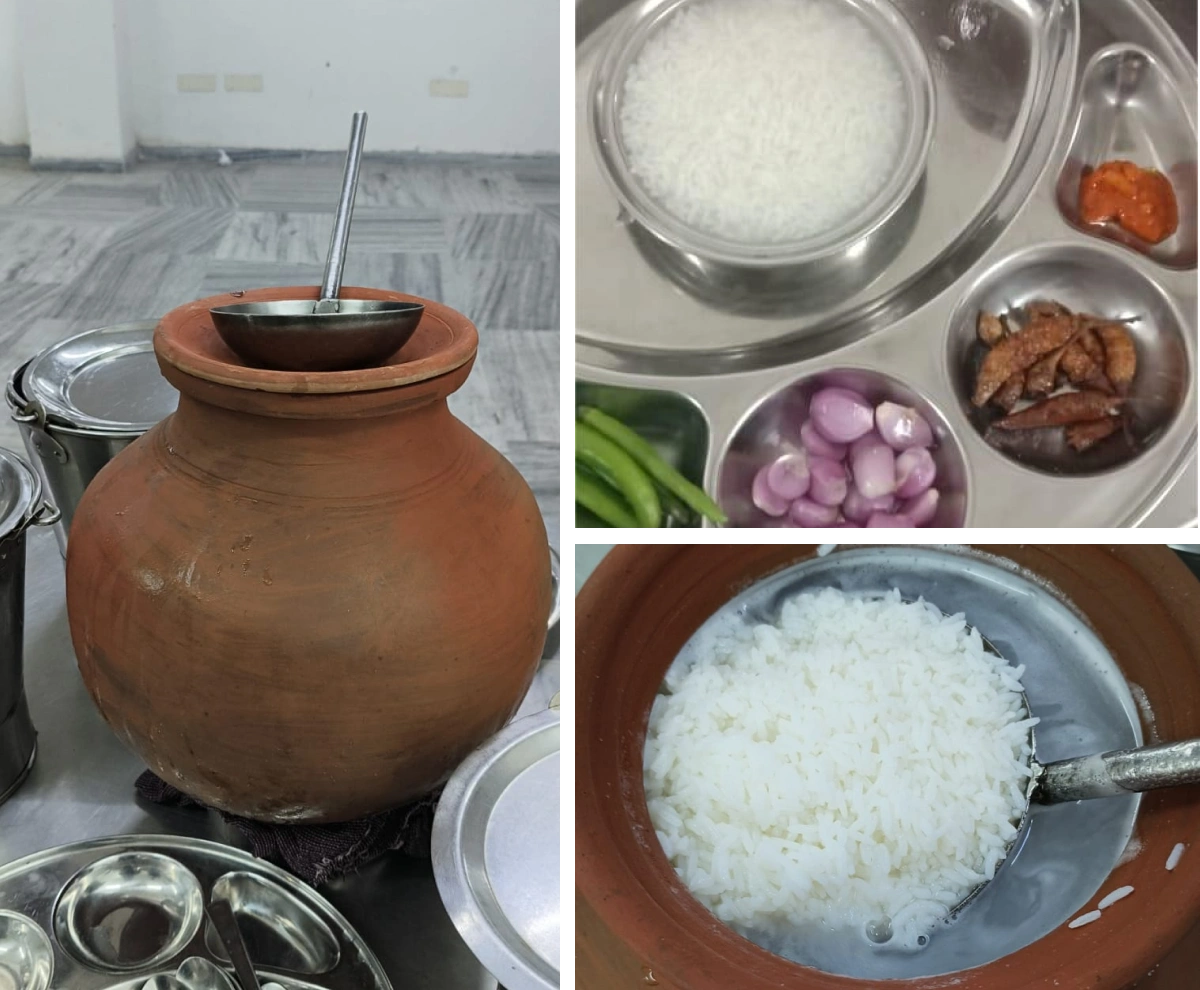 Traditional Healthy Initiative - Pazhamkanji Distribution