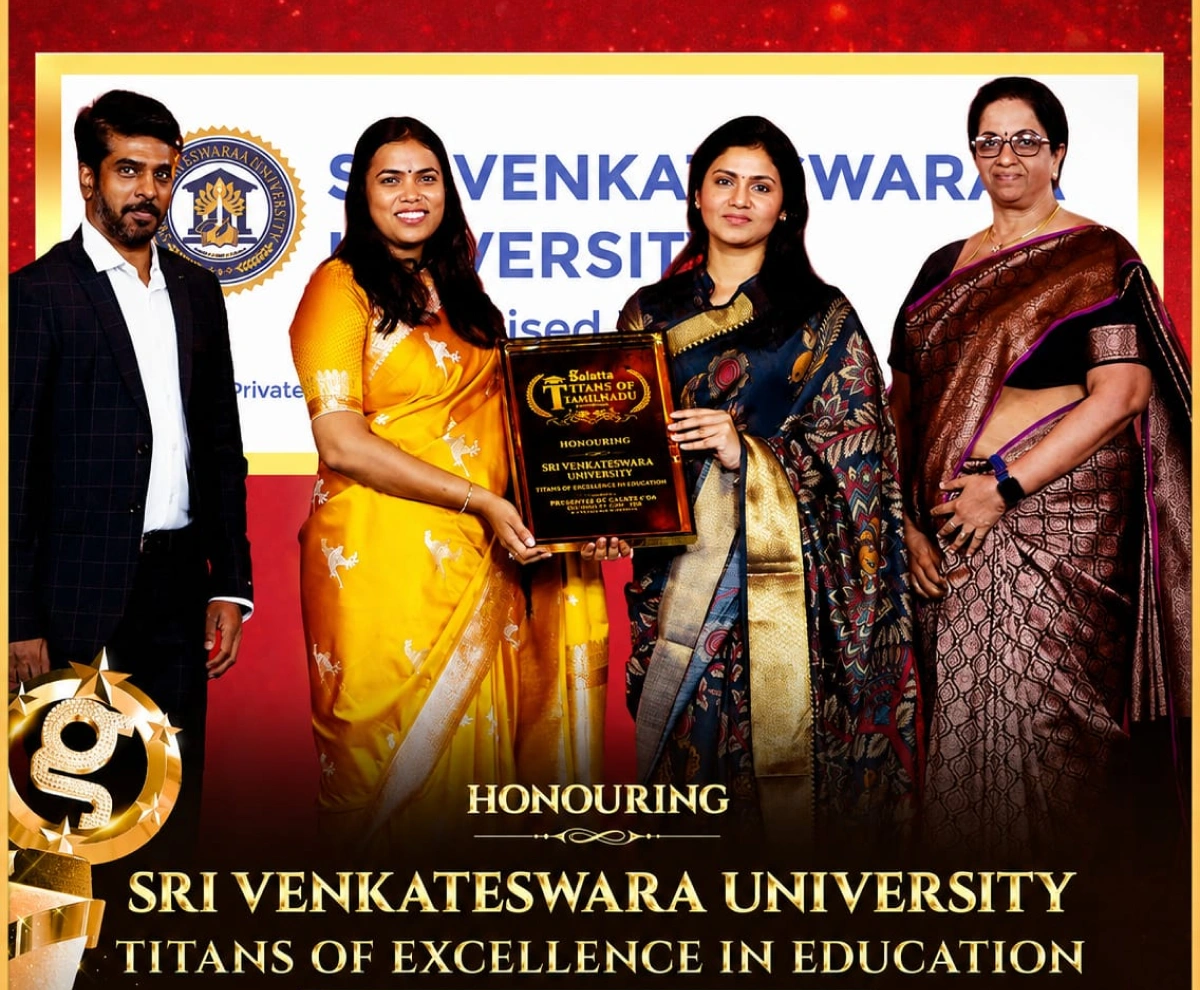 Sri Venkateswaraa University Wins Titans of Excellence Award 2026
