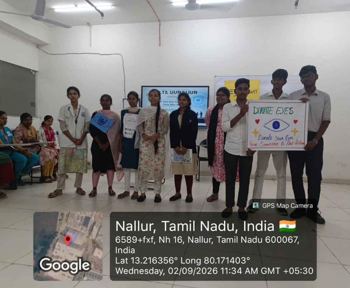 National Eye Donation Fortnight Awareness Skit