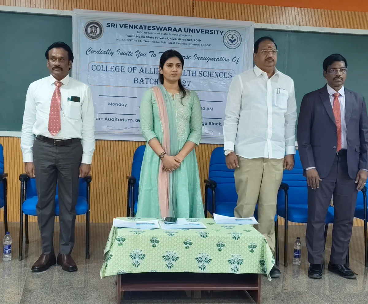 Allied Health Sciences Course Inaugural Ceremony